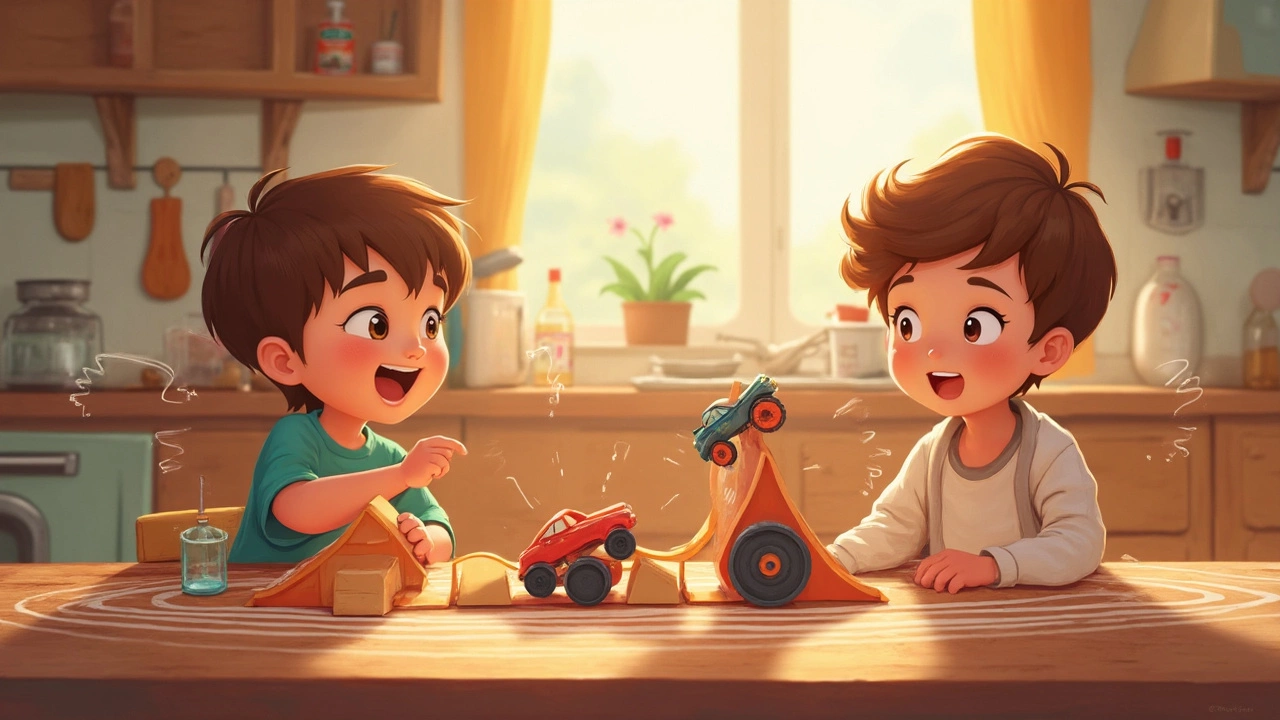 Эксперименты с игрушками дома