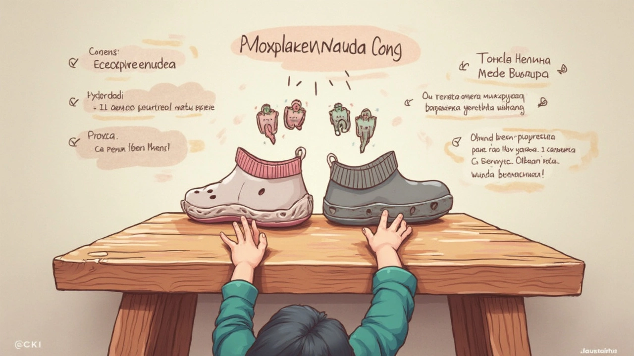 Минусы Crocs для малышей, которые учатся ходить
